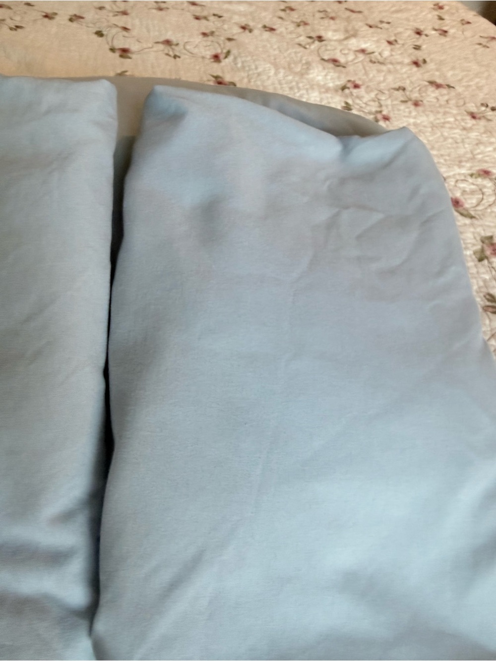 Light Blue Bed Sheet Set - Unbranded Soft Cotton Blend - Picture 2 of 2